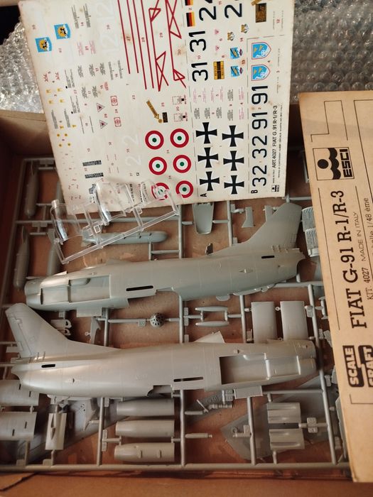 1/48 Kits, Mirage 2000 Fiat G 91, MIG 15