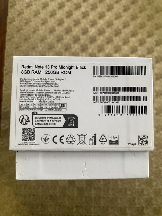 Продам новый Redmi Note 13 Pro
