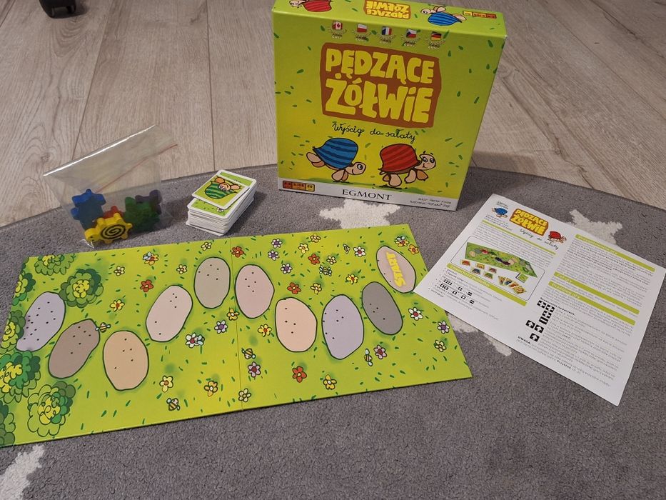 Gra planszowa "Pędzące żółwie"