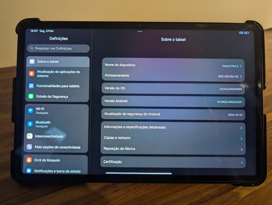 Xiaomi Pad 6 Gravity Grey 8/256 com garantia