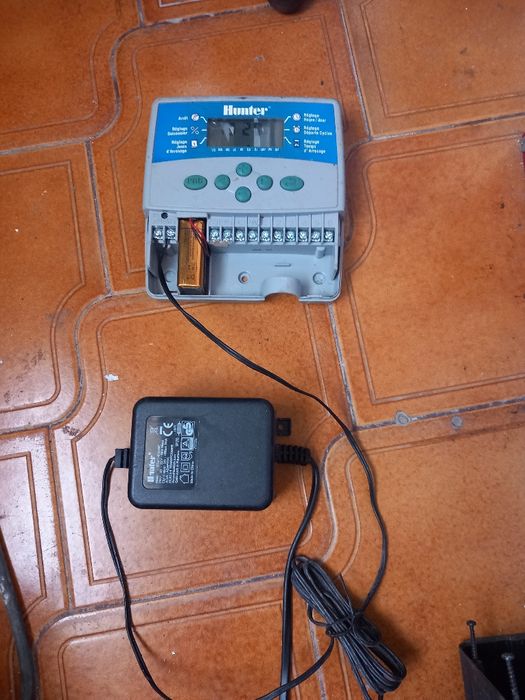 Hunter controlador da rega 6 zonas