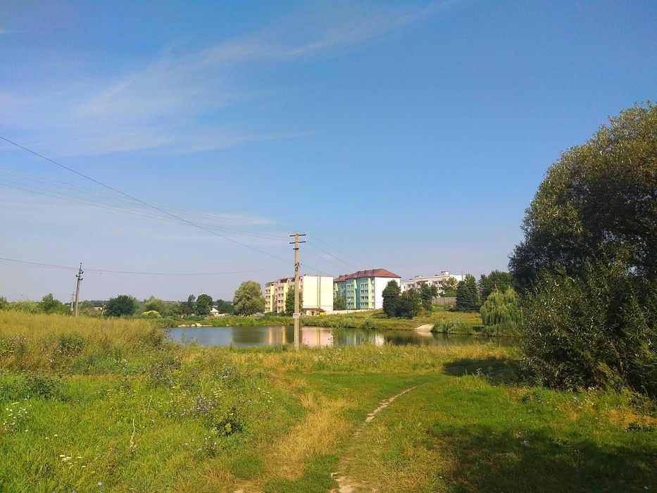 Земельна ділянка 54 сотки в Бузовій поруч зі ставком