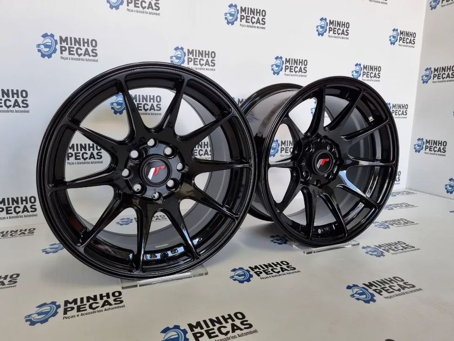 Jantes Japan Racing (JR11) em 15 Preto Brilho