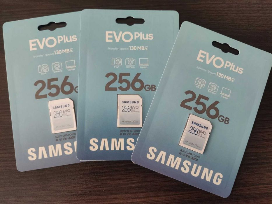 Karta pamięci Samsung 256GB SDXC EVO Plus 130MB/s