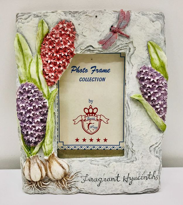 Ramka dekoracyjna do zdjęć HIACYNTY