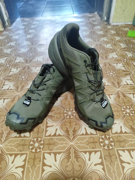 Кросівки Salomon SPEEDCROSS 6 FORCES - олива