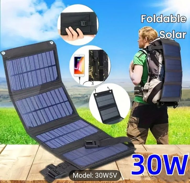panele solar 30w usb 5v 4x panele wodoodporny