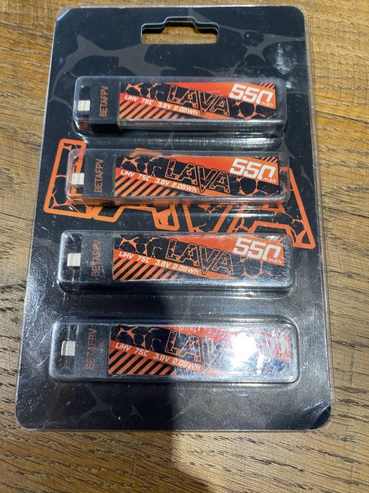 4szt Baterie lava 550mah