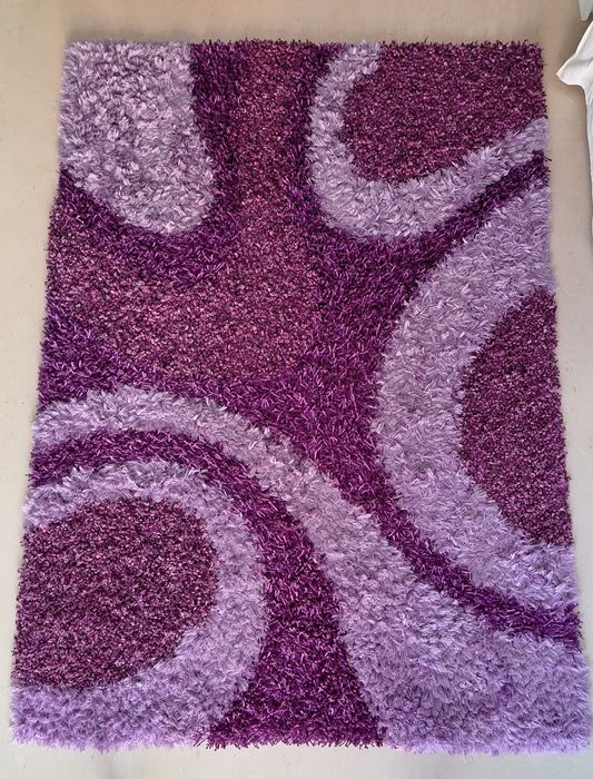 Tapete antiderrapante 150cm x 200cm com 3 variedades de pelo