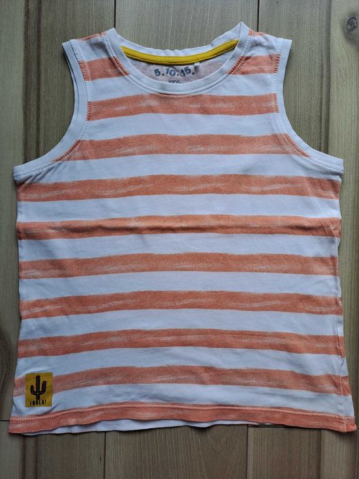 Koszulka chłopięca na ramiączka r.116