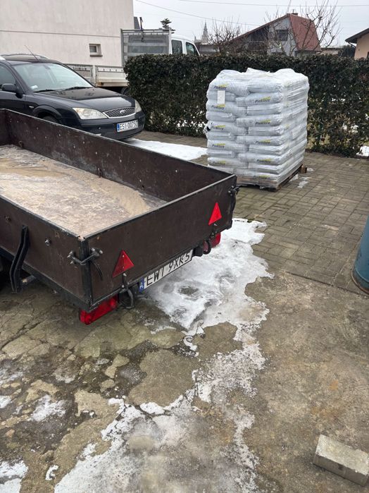 Przyczepka Westfalia werke dmc 1600 plandeka płaska !