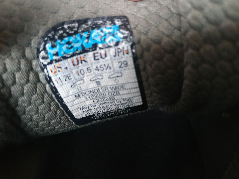 HOKA  M BONDI SR кроссовки кожа оригинал