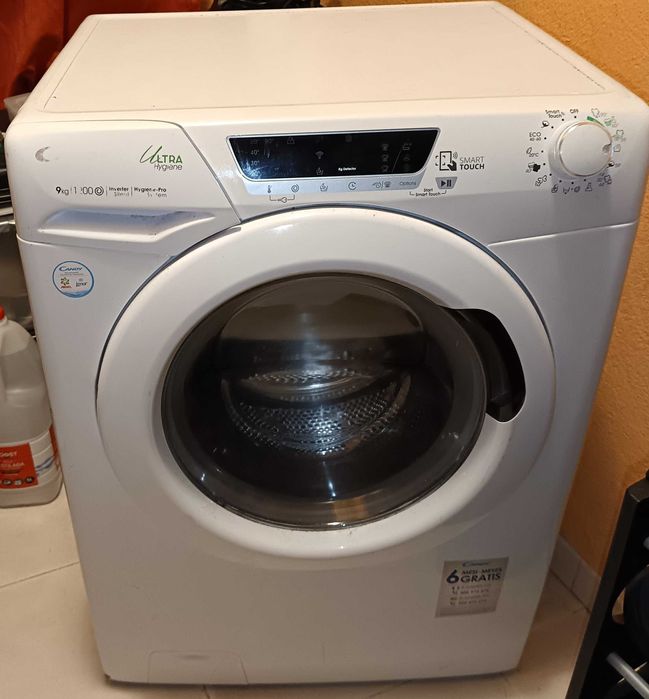 Maquina de lavar candy HE129tx me 9KG ultra higiene NAO LIGA