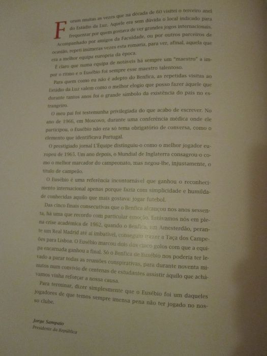 Eusébio história da minha vida