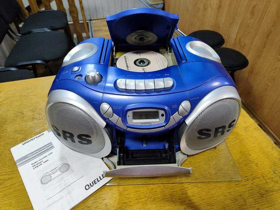 Ｒａｄｉｏ　Ｓｈｏｗ　ＣＤ Universum CTR-CD-1054 магнитола магнитофон бумбокс радио fm CD mp3
