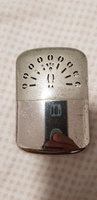 Aquecedor  de maos PEACOCK patente Americana made in Japan