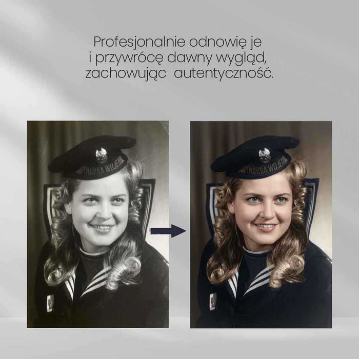 Renowacja starych zdjęć / retusz fotografii