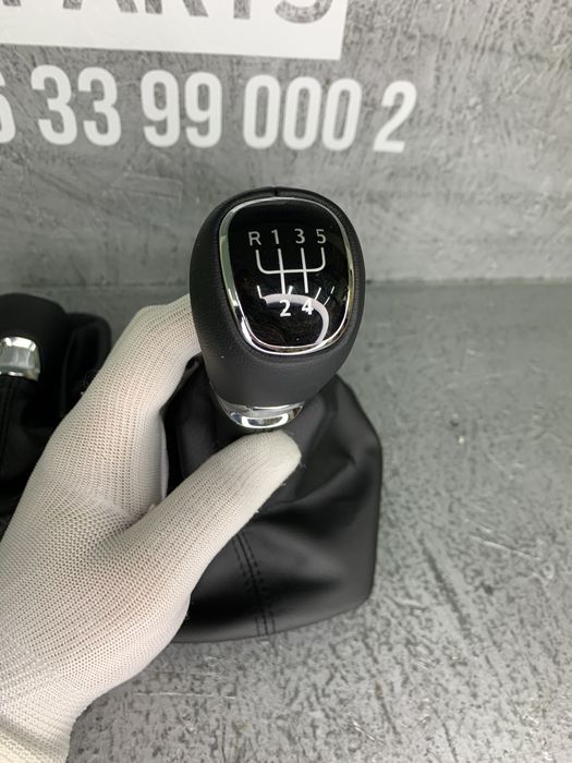 Ручка кпп з чохлом Шкода Октавія А5 4x4 VRS Scout L&K / Skoda Octavia