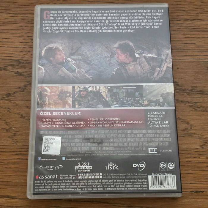 Film DVD Ocalony (Lone survivor)
