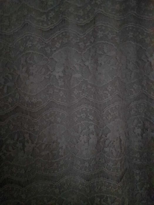 Vestido preto rendado - Tamanho M/L