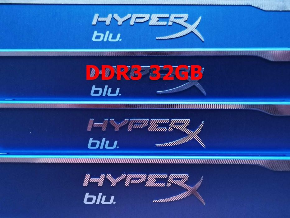 DDR3 32GB KingSton HyperX BLu 10600 -Komputer