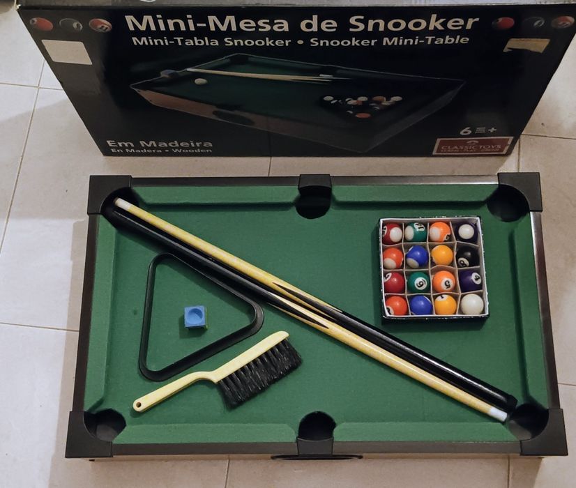 Mini mesa de snooker