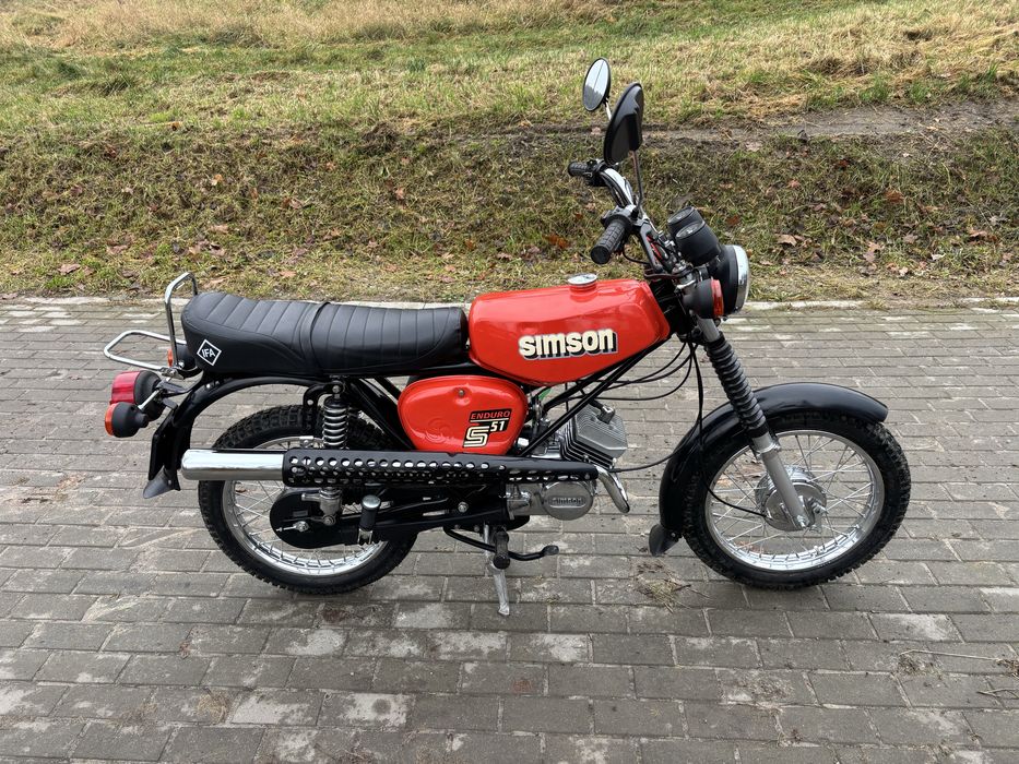 Simson S51 Enduro S70 Jak nowy Ostróda • OLX.pl