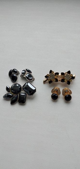 Брошка вінтаж  ,кліпси, буси