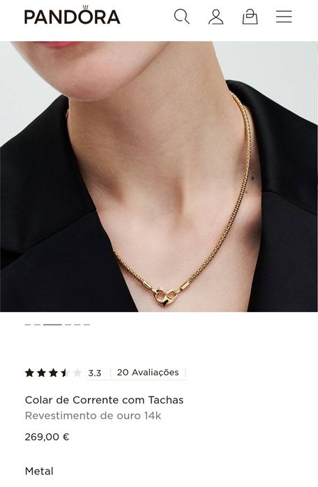 Colar pandora vendo