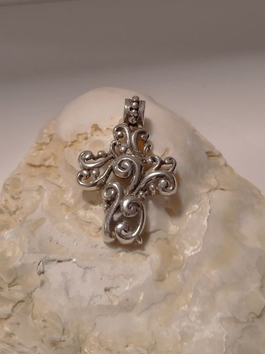 Medalha cruz em prata 925