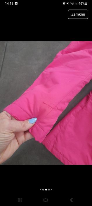 Śniegowce spodnie na narty snieg 152