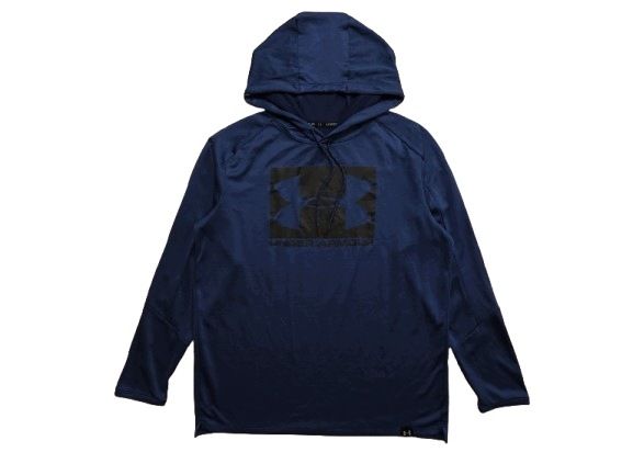 UNDER ARMOUR Bluza Męska Lekka z Kapturem Logowana r. L/G