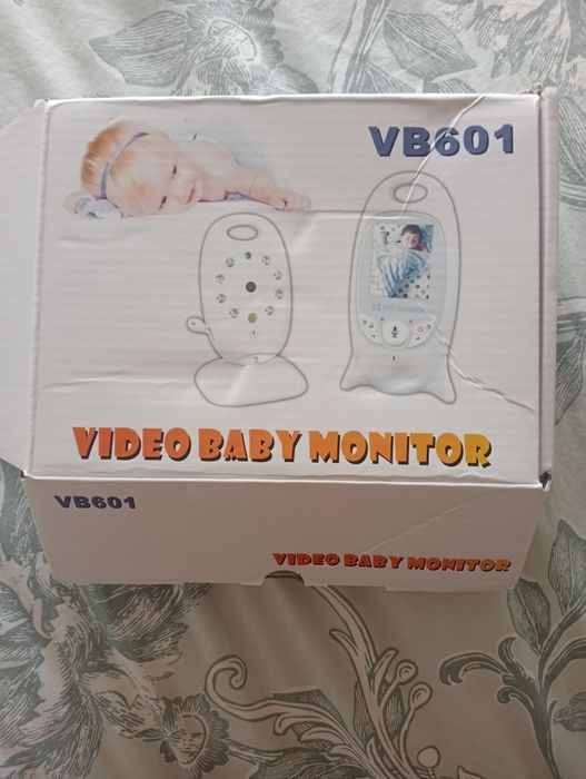 Câmara/vídeo monitor de bebé com som e imagem