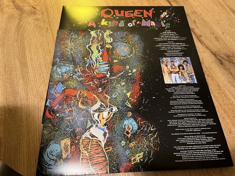 Queen winyl LP Limited 180g A kind of Magic Virgin Records
