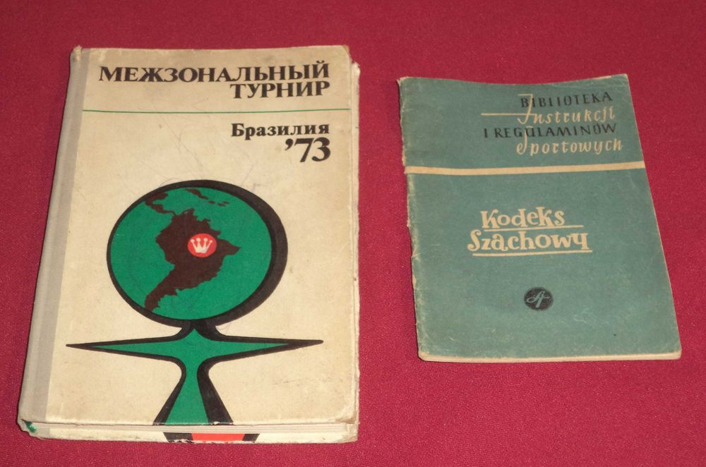 Szachy - stara książka 10 sztuk z okresu PRL
