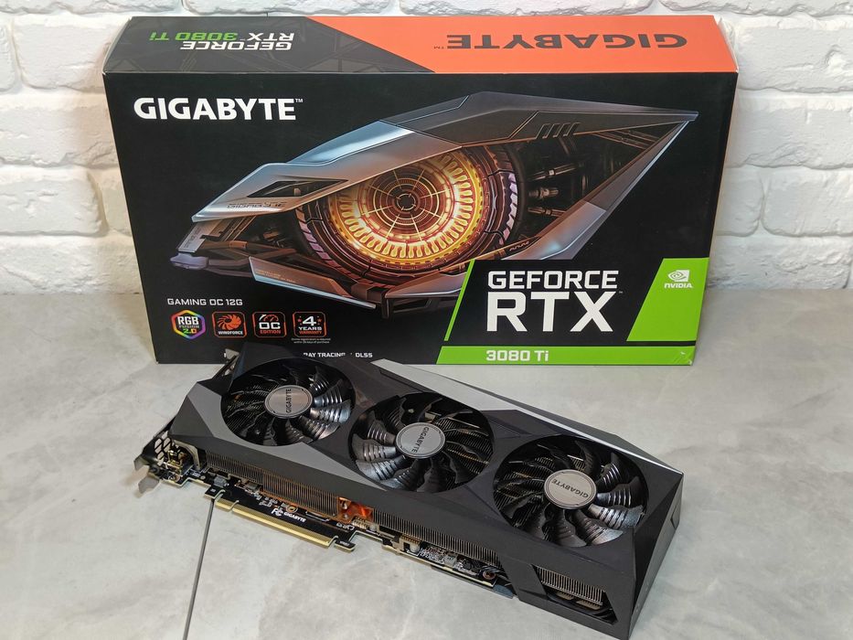 GIGABYTE RTX 3080 GAMING OC 10G 外箱付 rtx 3080 gigabyte gaming oc - купити комп'ютери та комплектуючі