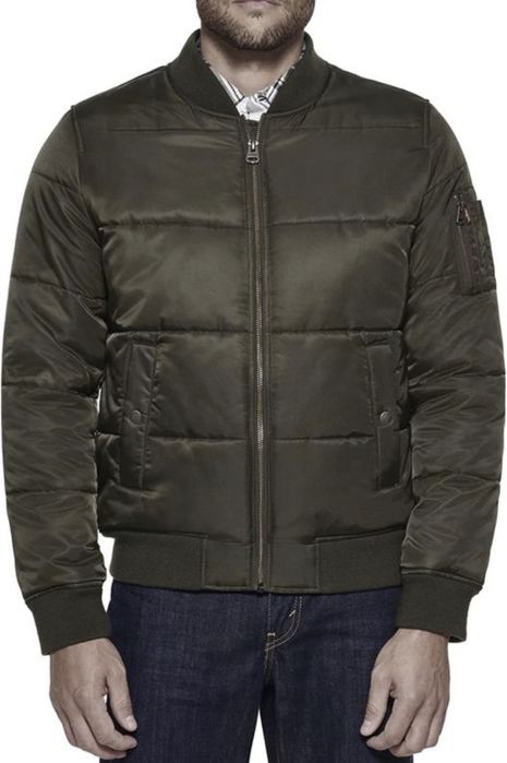 L 40 48 xxl 44 52 levis бомбер демісезон зимовий хакі куртка вітровка