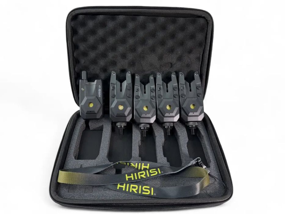 ХІТ! Сигналізатори клювання Hirisi S7 4+1 з пейджером