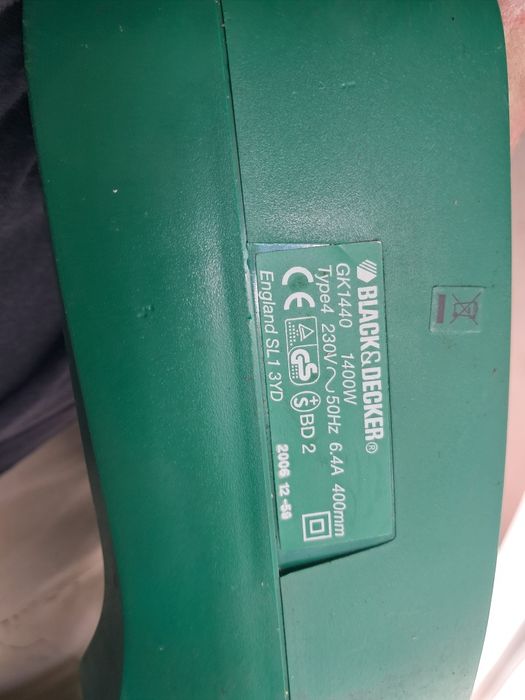 Motoserra black Decker electrica