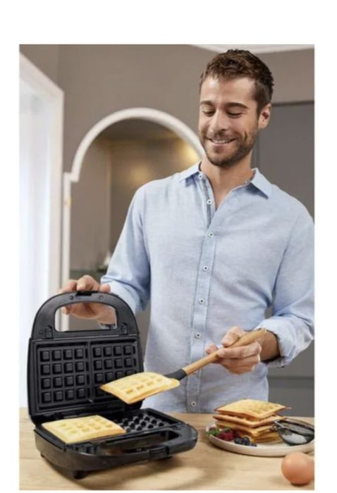 SilverCrest czarny Gofry Opiekacz grill Toster