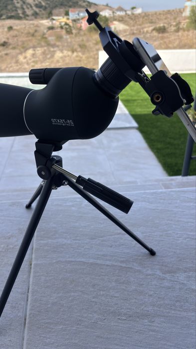 Telescópio terrestre Svbony SV28 com zoom de 25-75x