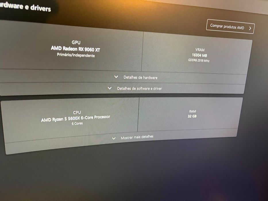Gaming PC Personalizado | Ryzen 5 5600X | RX 9060 XT 16GB |