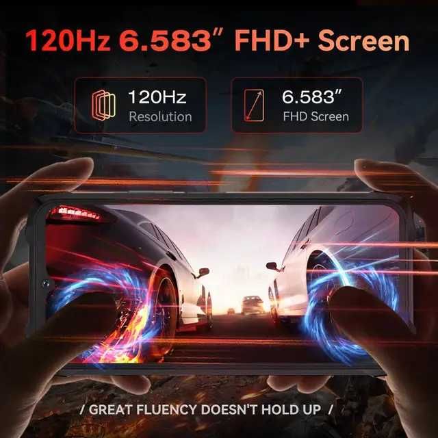 Смартфон Cubot KingKong 9 12/256Gb NFC 10600mAh Night Vision Helio G99