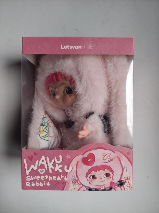 Letsvan Pink Rabbit Рожевий кролик оригінал 100%