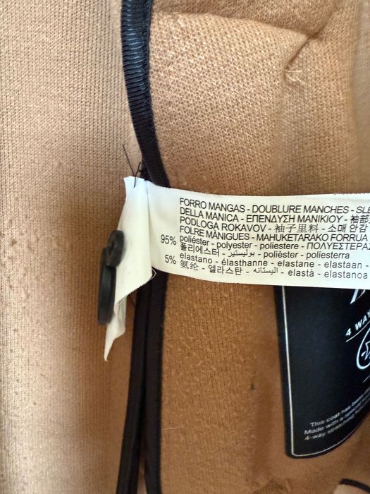 Plaszcz Zara bezowy Large