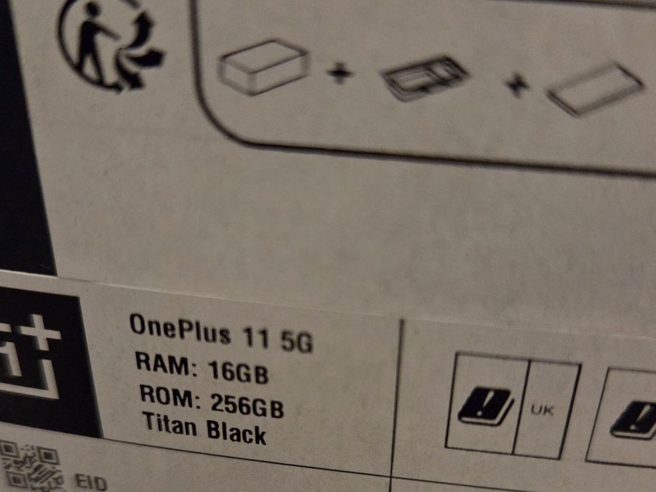 One Plus 11 5G 256 GB Black