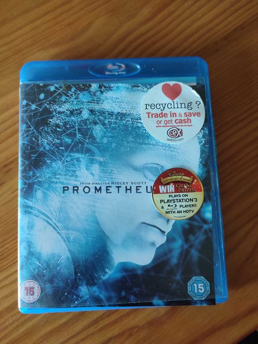 Filme Prometheus em Blu-ray