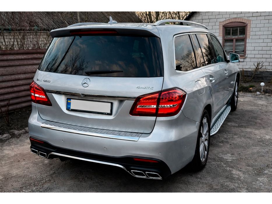 Mercedes GL/GLS сlass X166 Задній бампер AMG GLS63