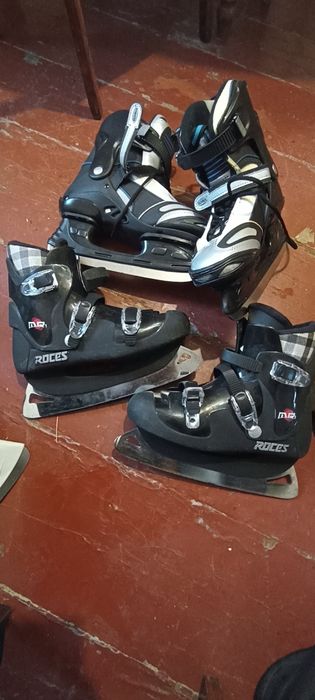 Ковзани, Коньки 45  розмір довжина стільки  290 мм