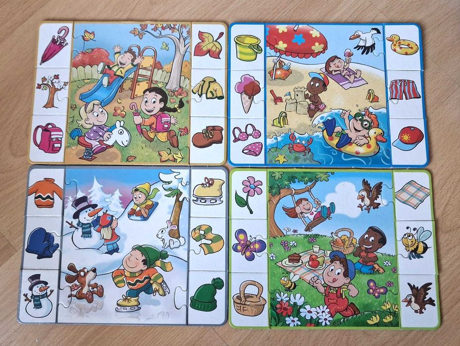 Lote Jogos Educativos Infantis — Clementoni, Disney, Majora e Cartas